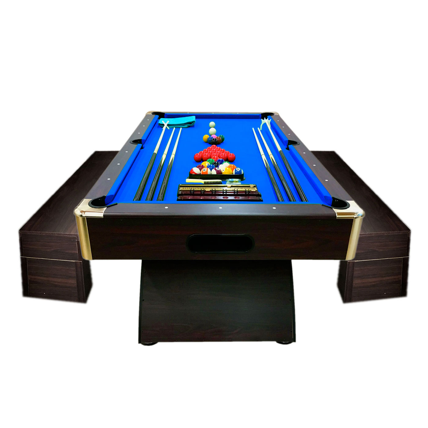 Pool Table 7FT Model MISSISIPI Snooker Full Accessories 7FT Become A Beautiful Table ! Coverage Plan Included in The Price !! 